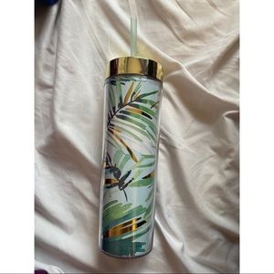 Summer patterned beverage tumbler
